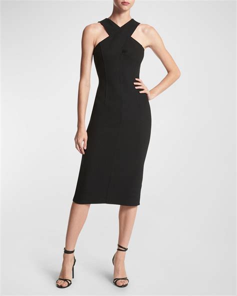 michael kors crossover dress